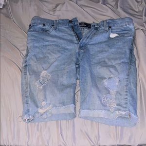 Hollister jean shorts